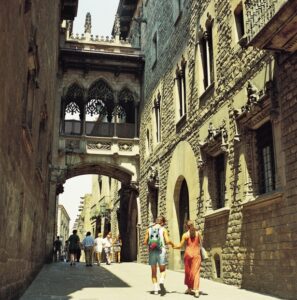 quartier gothique à Barcelone